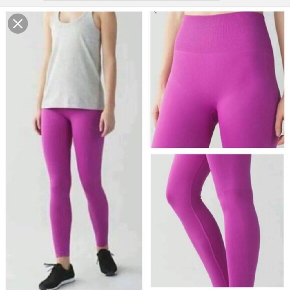 NWOT Lululemon zone in tight leggings size 6